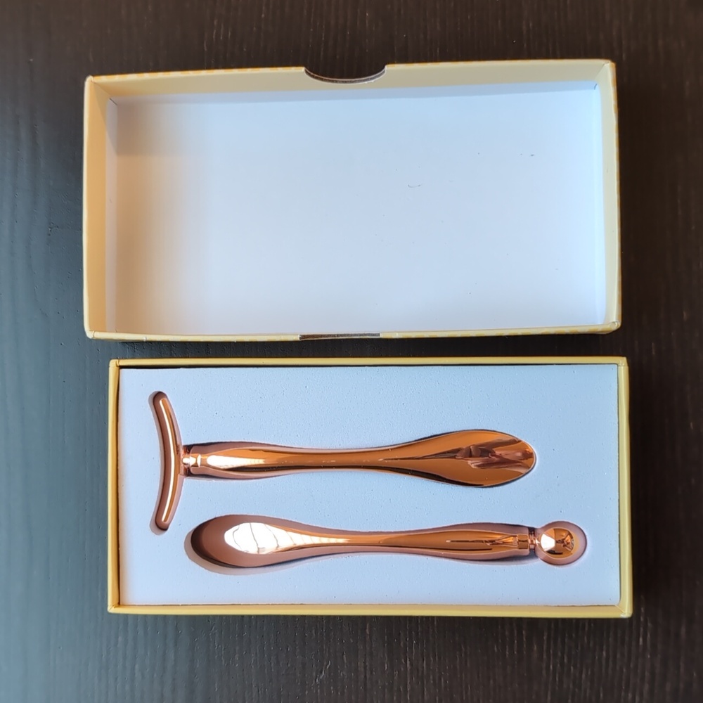 NEW 2pc Gua Sha Facial Fitness Kit - Picture 3 of 4
